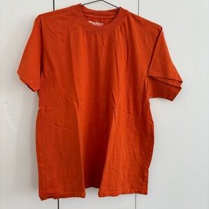 Organic Vintage Tee in Burnt Orange by Big Bud Press